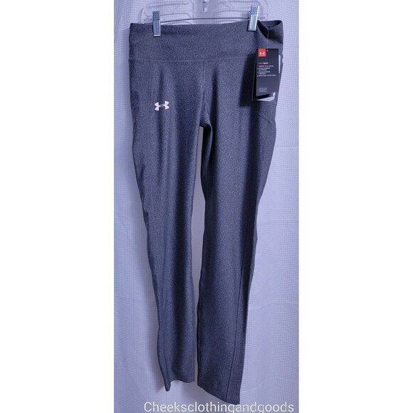 NWT Under Armour Heatgear Compression Reflective Leggings Women's size MEDIUM - Picture 1 of 6